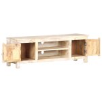 Vidaxl meuble tv 120x30x40 cm bois d'acacia brut