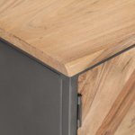 Vidaxl meuble tv 120x30x40 cm bois d'acacia massif Vidaxl meuble tv 120x30x40 cm bois d'acacia massif