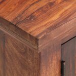 Vidaxl meuble tv 120x30x40 cm bois solide