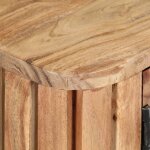 Vidaxl meuble tv 130 x 30 x 45 cm bois d'acacia massif Vidaxl meuble tv 130 x 30 x 45 cm bois d'acacia massif