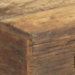 Vidaxl meuble tv 150 x 30 x 46 cm bois de rcupration massif