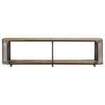 Vidaxl meuble tv 150x30x40 cm bois massif de manguier