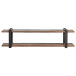 Vidaxl meuble tv 160x40x40 cm bois de rcupration massif