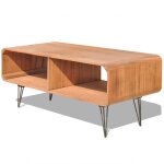 Vidaxl meuble tv 90 x 39 x 38, 5 cm bois marron