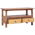 Vidaxl meuble tv 90 x 40 x 50 cm bois de rcupration massif