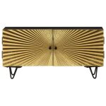Vidaxl meuble tv 90x30x45 cm bois de manguier massif