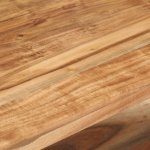 Vidaxl meuble tv 90x40x40 cm bois d'acacia solide