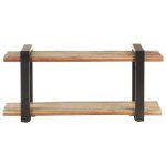 Vidaxl meuble tv 90x40x40 cm bois de rcupration massif