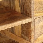 Vidaxl meuble tv 97 x 35 x 47 cm bois de manguier massif