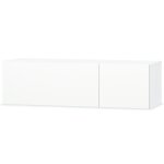Vidaxl meuble tv aggloméré 120x40x34 cm blanc brillant Vidaxl meuble tv aggloméré 120x40x34 cm blanc brillant