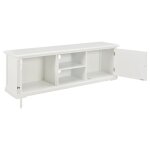 Vidaxl meuble tv blanc 120 x 30 x 40 cm bois
