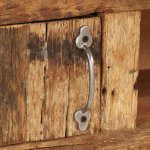 Vidaxl meuble tv bois de r�cup�ration massif 140 x 30 x 40 cm