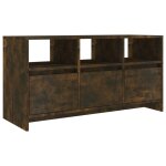 Vidaxl meuble tv chne fum 102x37, 5x52, 5 cm agglomr