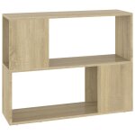 Vidaxl meuble tv chne sonoma 80x24x63 cm agglomr