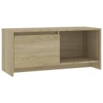Vidaxl meuble tv chne sonoma 90x35x40 cm agglomr