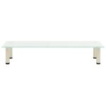 Vidaxl meuble tv givr 100x35x17 cm verre tremp