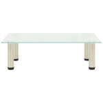 Vidaxl meuble tv givr 60x35x17 cm verre tremp