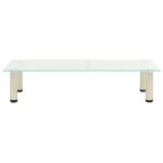 Vidaxl meuble tv givr 80x35x17 cm verre tremp