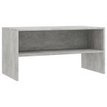 Vidaxl meuble tv gris cement 80 x 40 x 40 cm agglom�r�