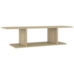 Vidaxl meuble tv mural chne sonoma 103x30x26, 5 cm