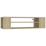 Vidaxl meuble tv suspendu chêne sonoma 100x30x26, 5 cm aggloméré Vidaxl meuble tv suspendu chêne sonoma 100x30x26, 5 cm aggloméré