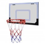 Vidaxl mini panier basket ball avec ballon et pompe