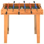 Vidaxl mini table de football 69x37x62 cm rable