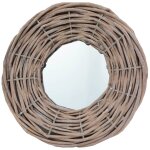 Vidaxl miroirs 3 pcs 15 cm osier