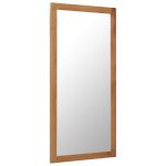 Vidaxl miroir 60 x 120 cm bois de chêne massif Vidaxl miroir 60 x 120 cm bois de chêne massif