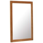 Vidaxl miroir 60 x 90 cm bois de chne massif