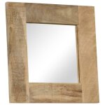 Vidaxl miroir bois de manguier massif 50 x 50 cm Vidaxl miroir bois de manguier massif 50 x 50 cm
