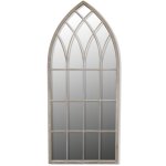 Vidaxl miroir de jardin d'arche gotique 50x115 cm intrieur / extrieur