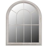Vidaxl miroir de jardin d'arche rustique 69x89 cm intrieur / extrieur