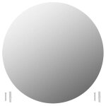 Vidaxl miroirs muraux 2 pcs 70 cm rond verre