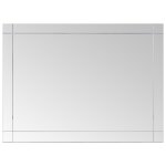 Vidaxl miroir mural 60x40 cm verre