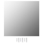 Vidaxl miroir mural carr 60 x 60 cm verre