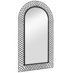 Vidaxl miroir mural de jardin 60 x 110 cm noir Vidaxl miroir mural de jardin 60 x 110 cm noir