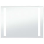 Vidaxl miroir mural à led pour salle de bains 100 x 60 cm Vidaxl miroir mural à led pour salle de bains 100 x 60 cm