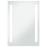Vidaxl miroir mural  led pour salle de bains 60 x 80 cm
