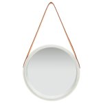 Vidaxl miroir mural avec sangle 40 cm argenté Vidaxl miroir mural avec sangle 40 cm argenté