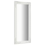 Vidaxl miroir mural style baroque 50x120 cm blanc Vidaxl miroir mural style baroque 50x120 cm blanc