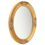 Vidaxl miroir mural style baroque 50x70 cm dor