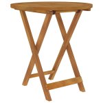 Vidaxl mobilier  dner de jardin pliable 3 pcs bois d'acacia solide