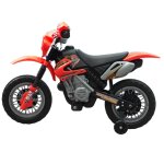 Vidaxl moto lectrique pour enfants rouge