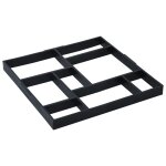 Vidaxl moules  pavs 2 pcs 50, 4x50, 4x4, 3 cm plastique