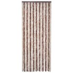 Vidaxl moustiquaire beige et marron clair 120x220 cm chenille