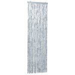 Vidaxl moustiquaire blanc et gris 56x185 cm chenille Vidaxl moustiquaire blanc et gris 56x185 cm chenille