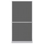 Vidaxl moustiquaire blanche  charnire pour portes 120 x 240 cm