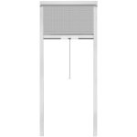 Vidaxl moustiquaire enroulable blanche pour fentre 80 x 170 cm
