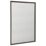 Vidaxl moustiquaire pour fentre marron 80x120 cm